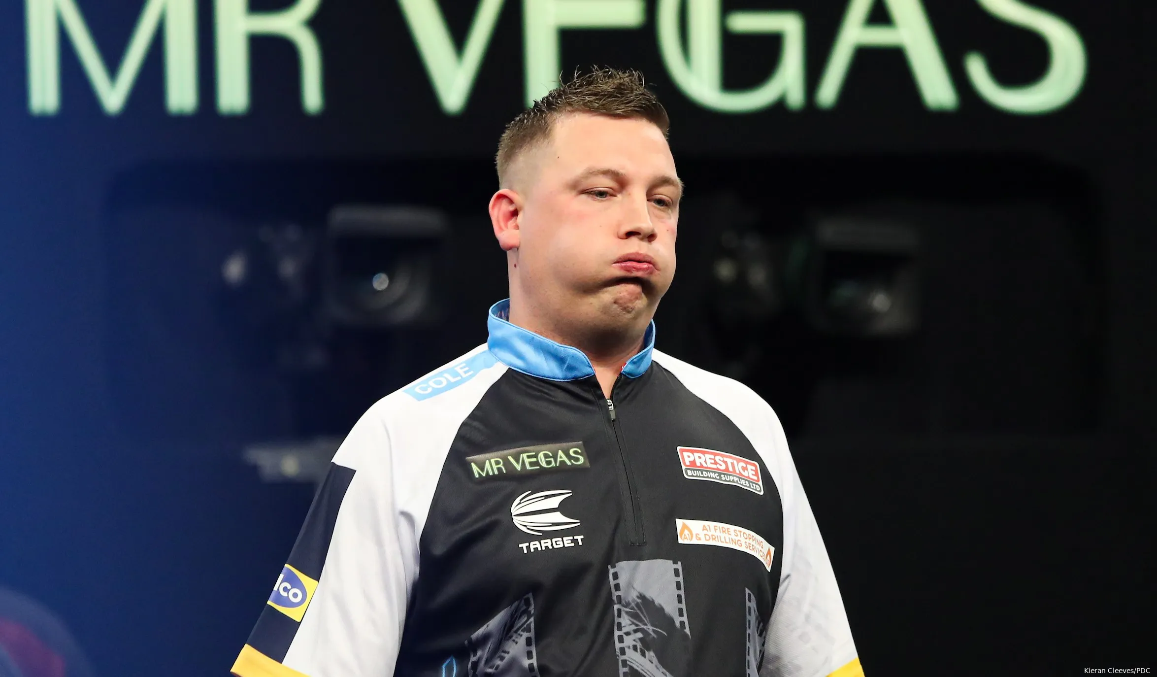 "Need to seriously get my act together" Chris Dobey apologises after